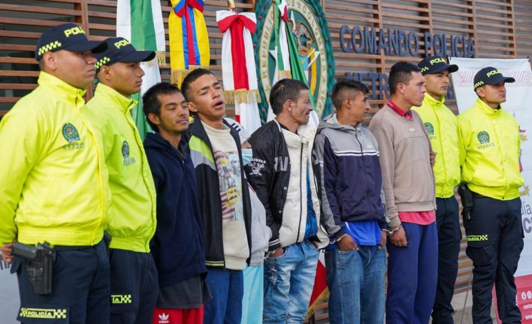  Capturada banda «los San Rafael » en comuna 4