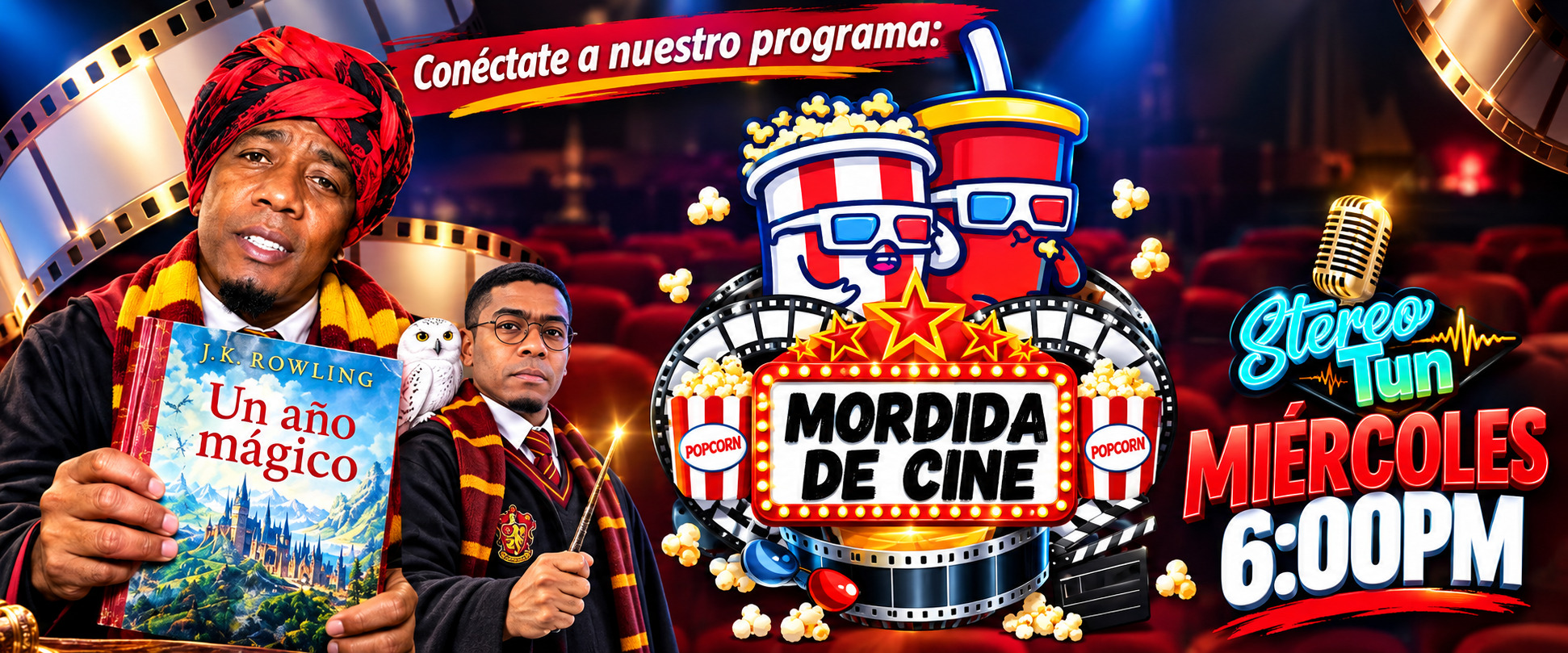 MORDIDA DE CINE STEREO TUN RADIO