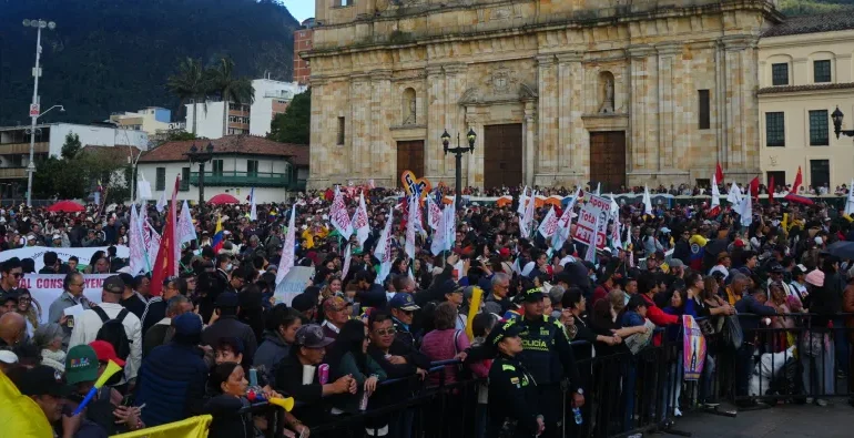  Movilizaciones en contra del gobierno De La Espriella hoy 14 de octubre: Conozca todos los detalles